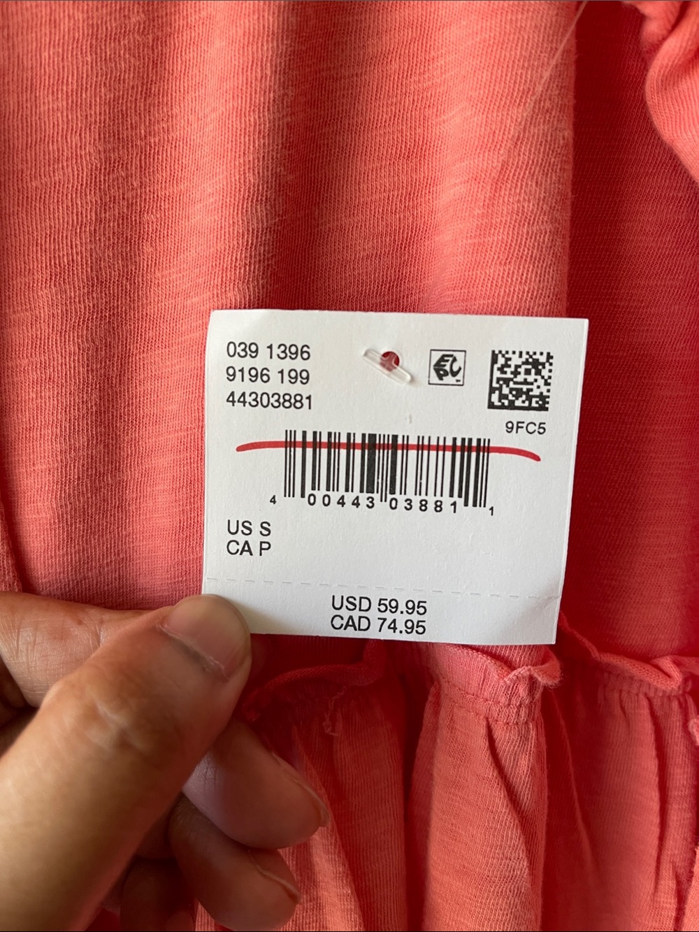 NWT American Eagle ($74.95) Coral Sunchaser Scoop Neck Jumpsuit - Picture 6 of 7